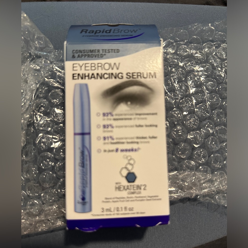 Rapid brow eyebrow enhancing serum